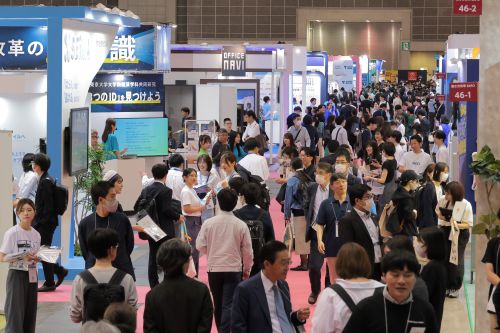 展示会会場の様子