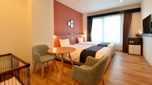 ペットも一緒に泊まれるお部屋